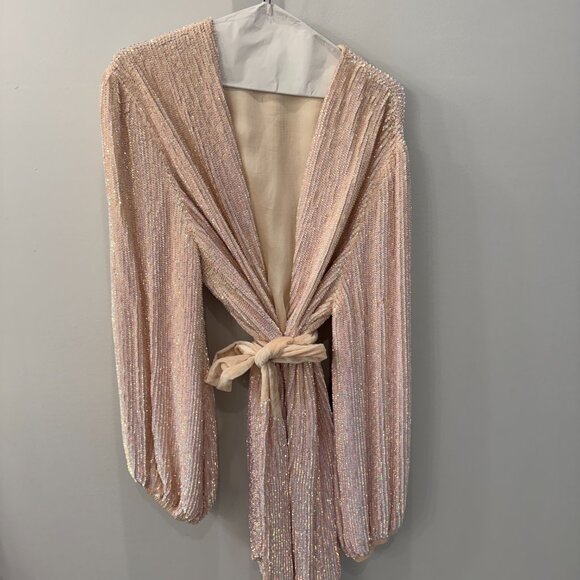 Retrofête Gabrielle Sequin Robe - Picture 7 of 8